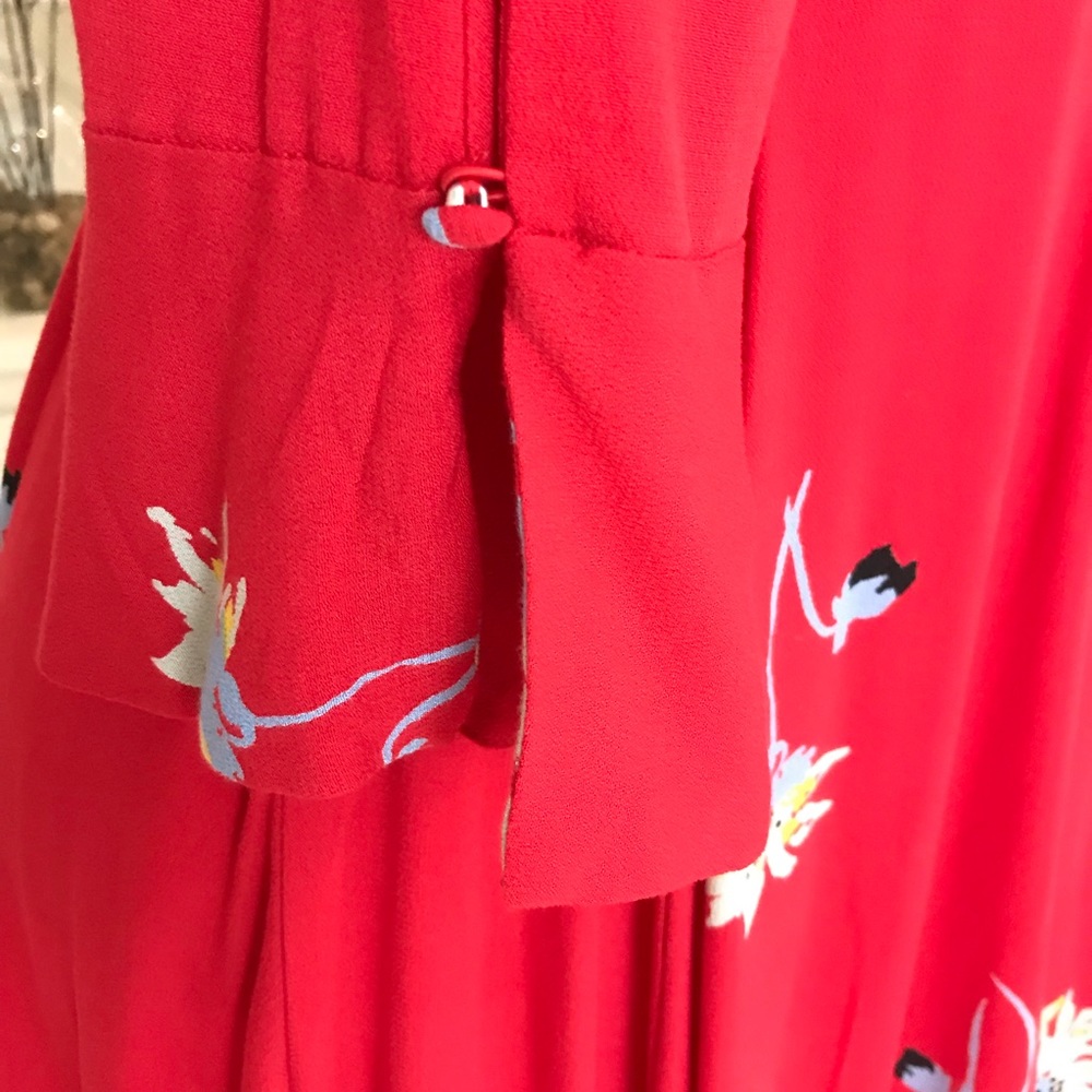 NWT Free People Time on My Side Wrap Dress M - Picture 4 of 8